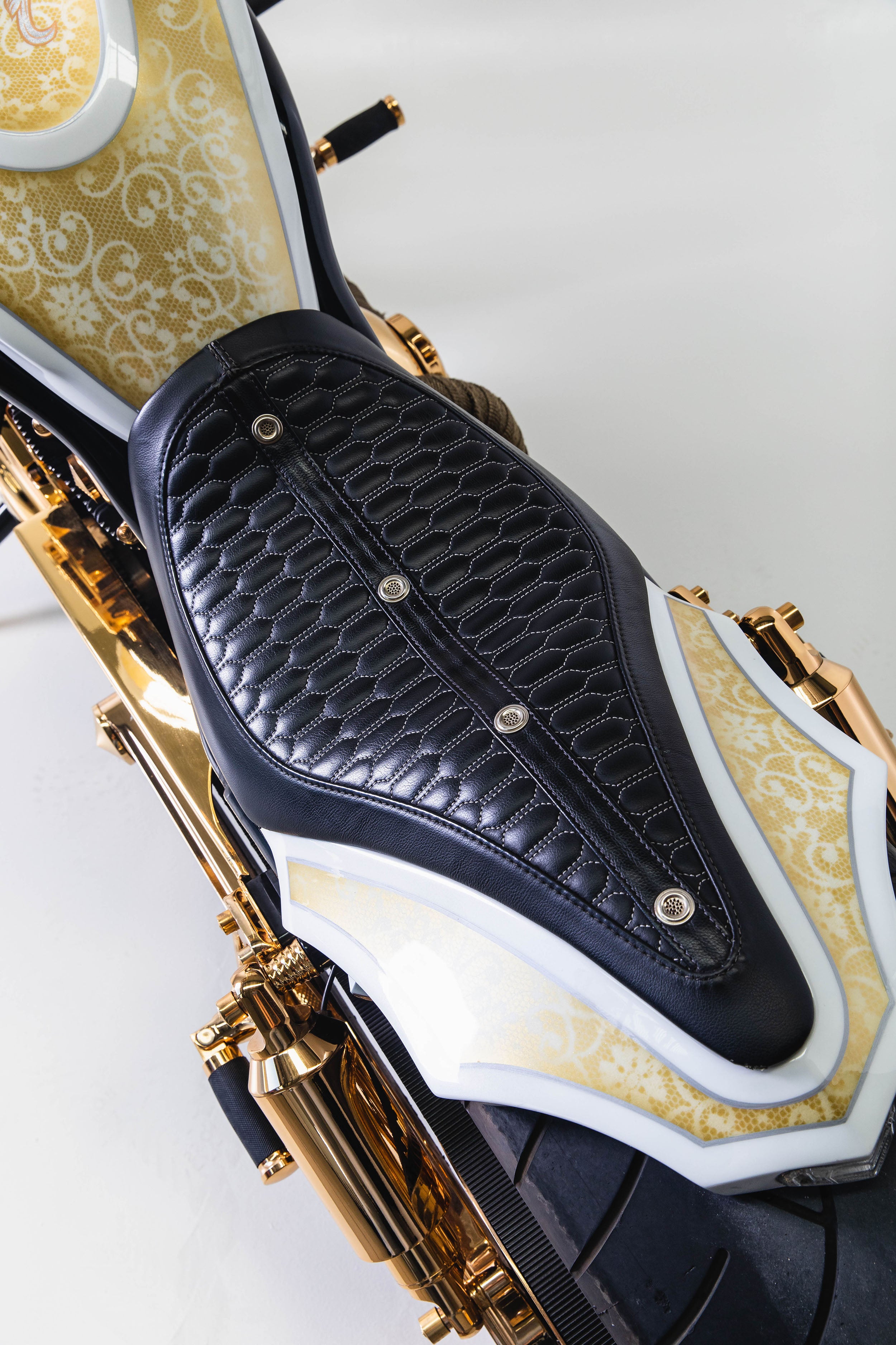 24k harley bike hire seat