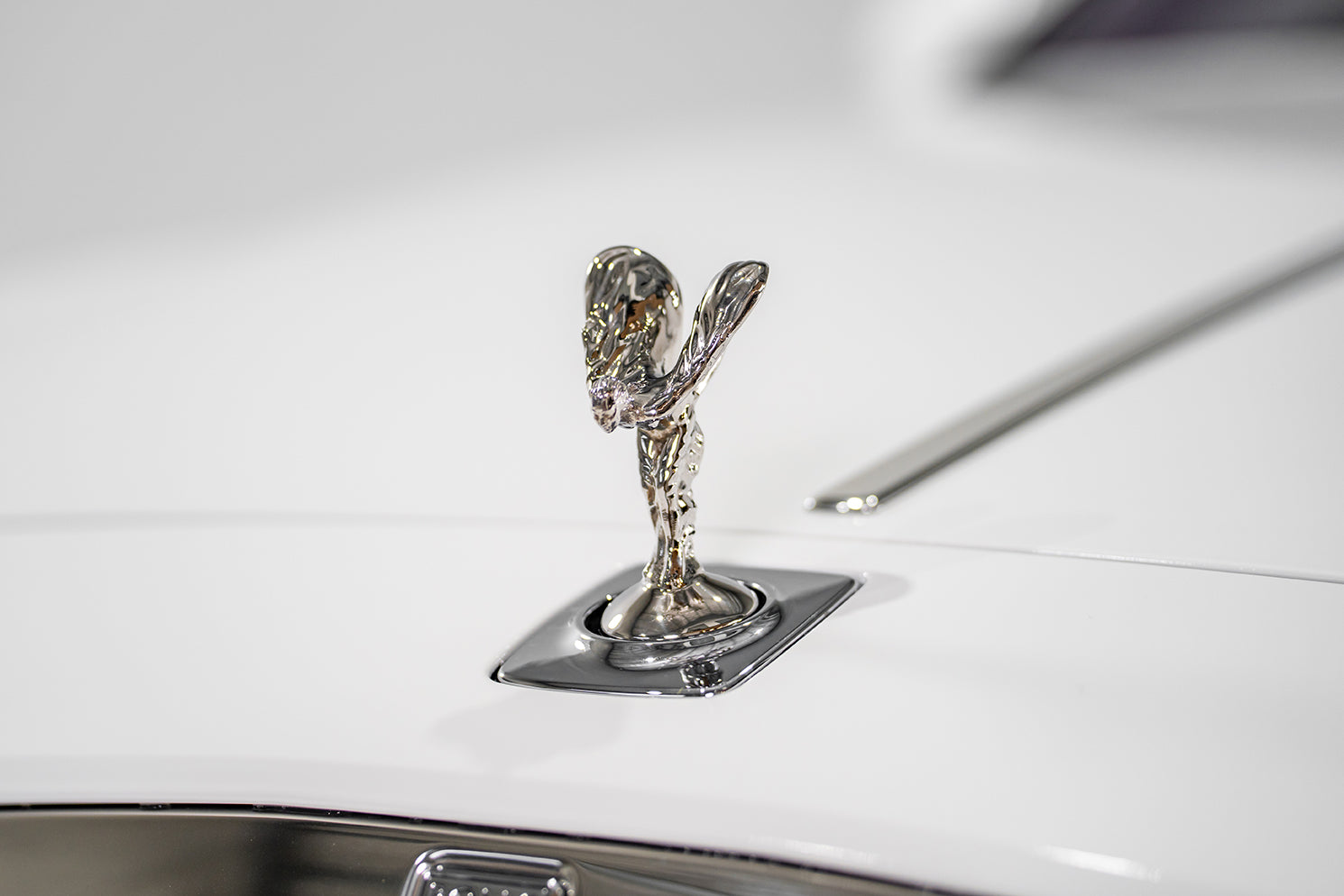 Rolls Royce Ghost Hire hood ornament