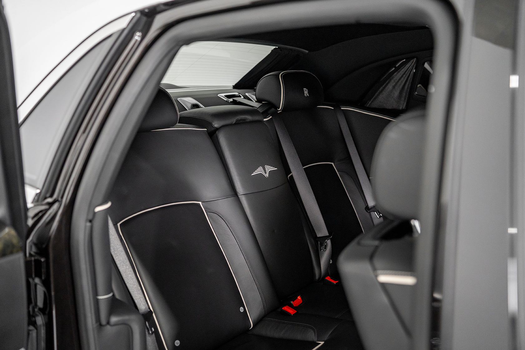 Rolls Royce Ghost Hire rear interior 2