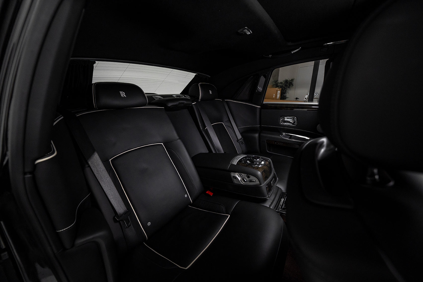 Rolls Royce Ghost Hire interior rear