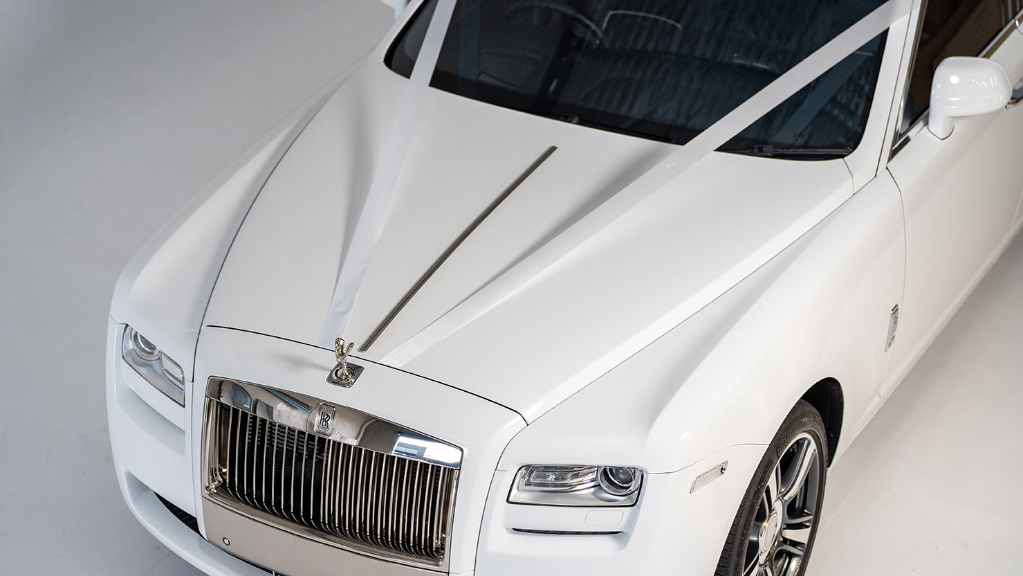 Rolls Royce Ghost Hire front aerial