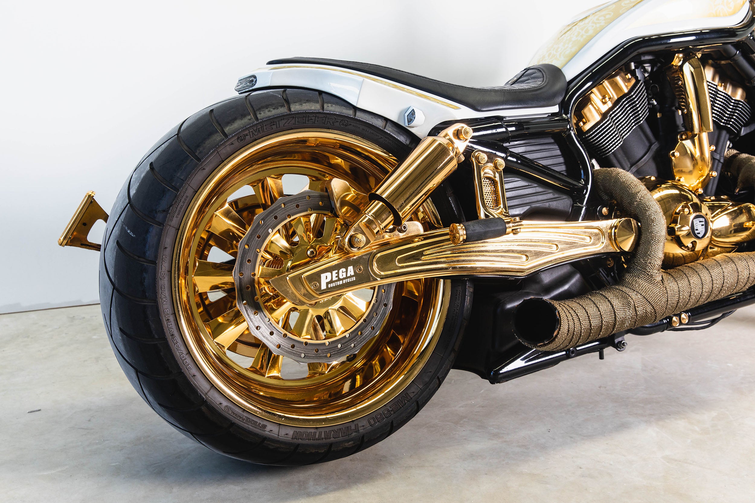 24k harley bike hire rear